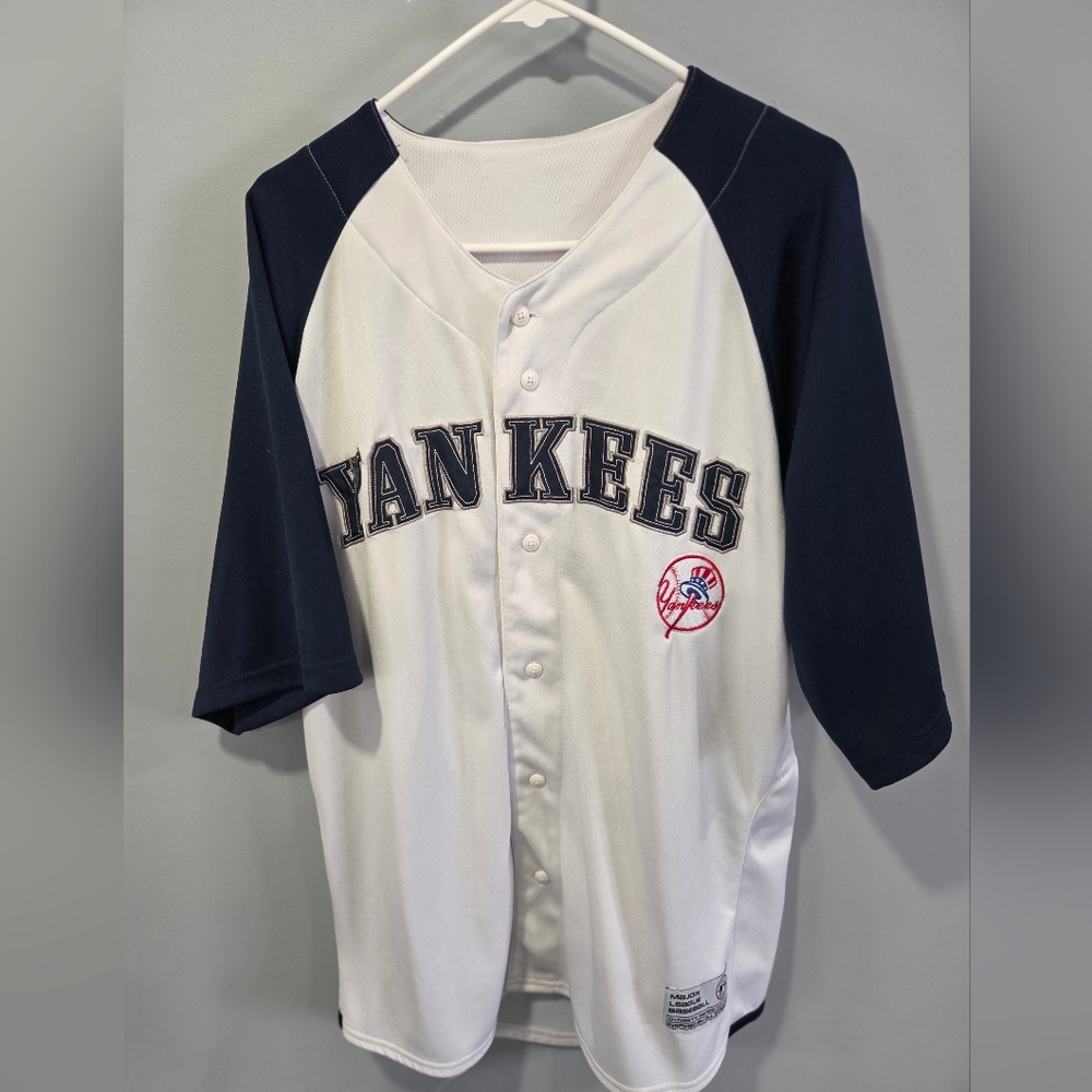 Vintage 1990s MLB New York Yankees Jersey Mens Dynasty Large